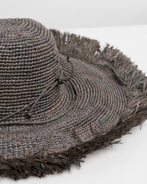 sans/-Arcidet. Paris ~Coconut Hat ~ COCONUT HAT-NOIR — Atelier Boutique main image 2