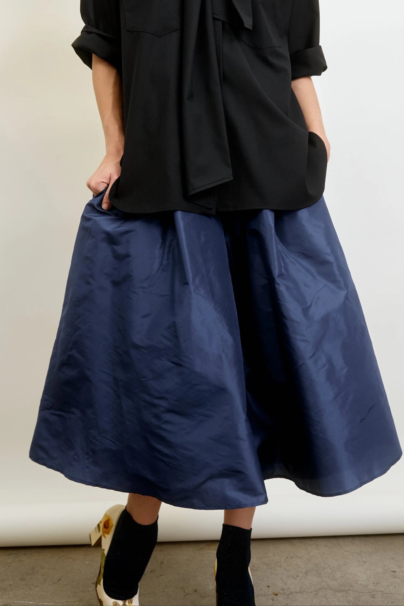 LE SKIRT - NAVY