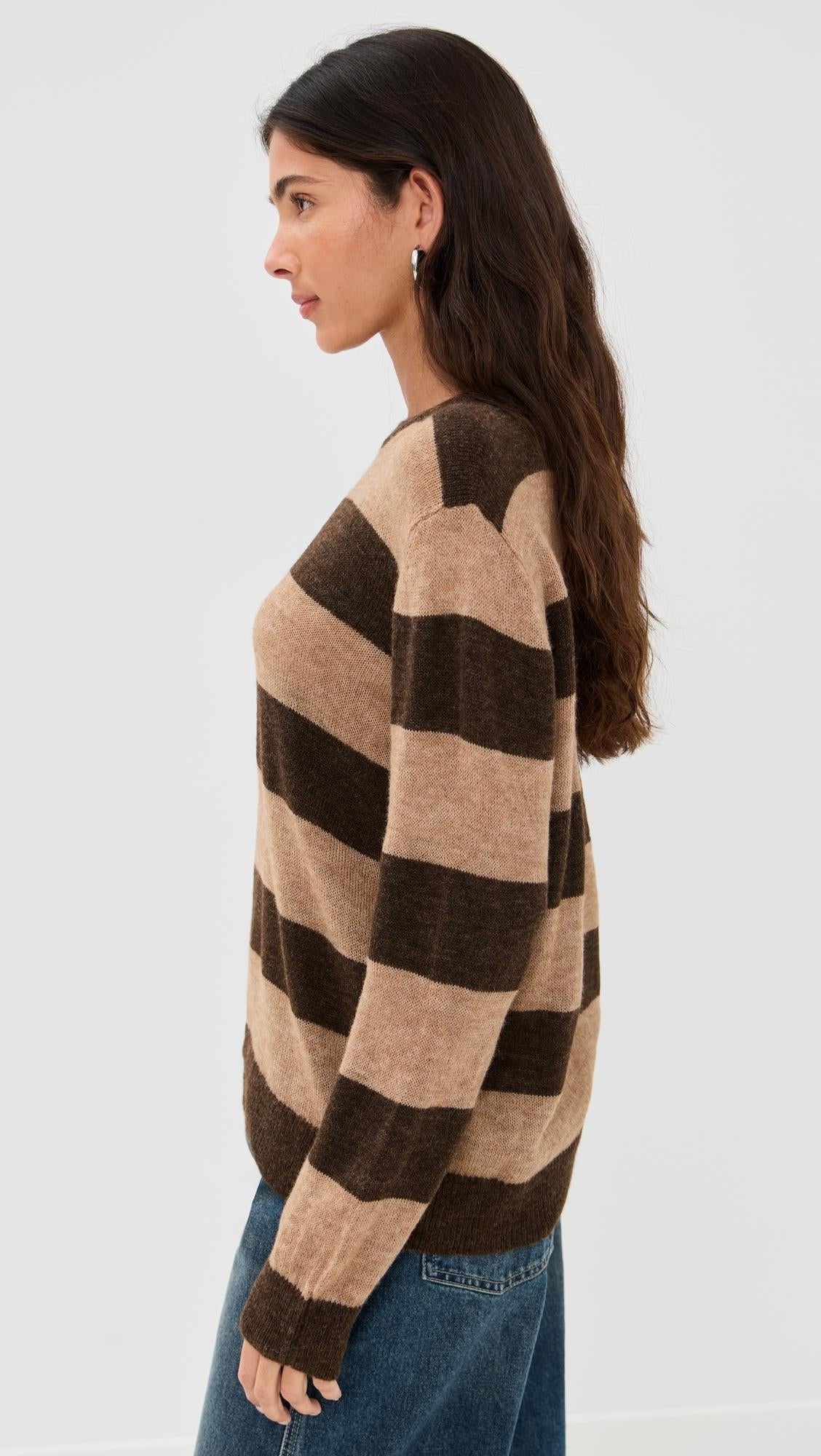 PIMENTO STRIPED SWEATER