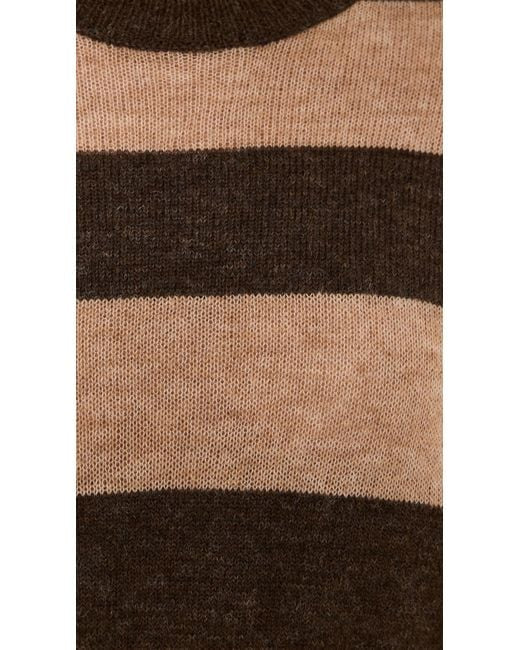 PIMENTO STRIPED SWEATER