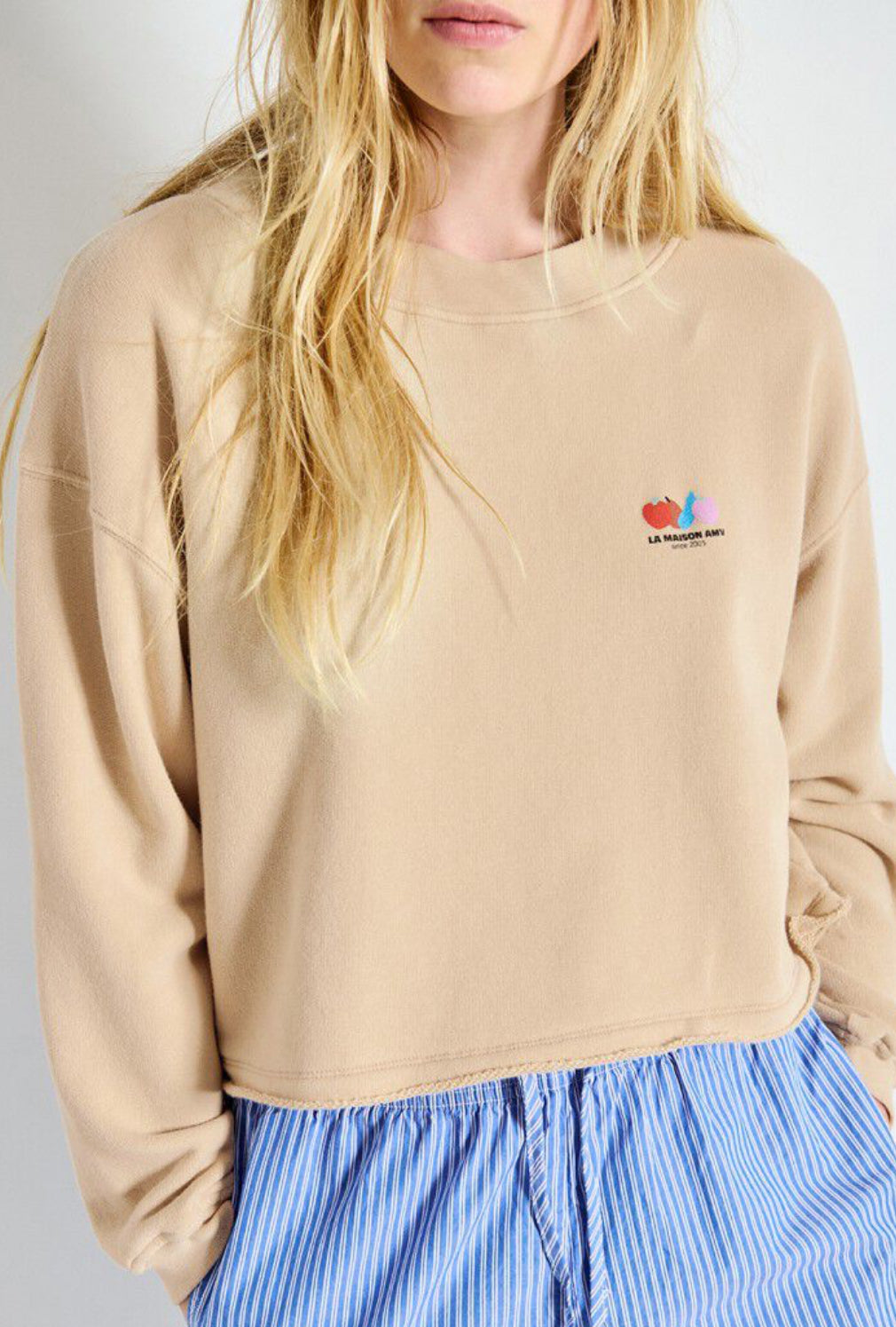 ATUBAY SWEATSHIRT - LINEN