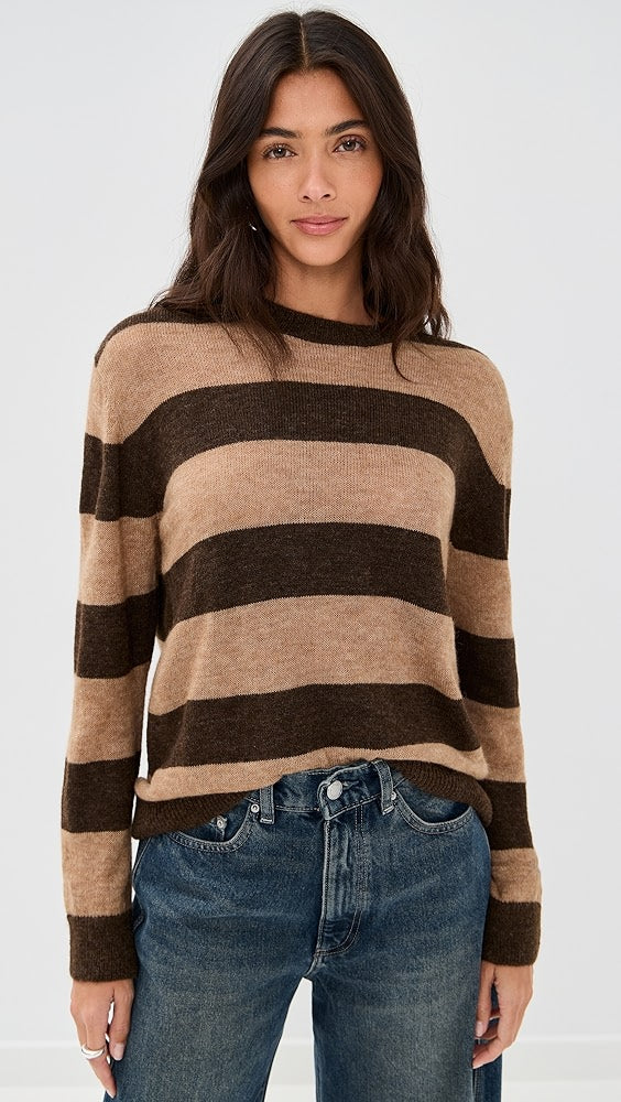 PIMENTO STRIPED SWEATER
