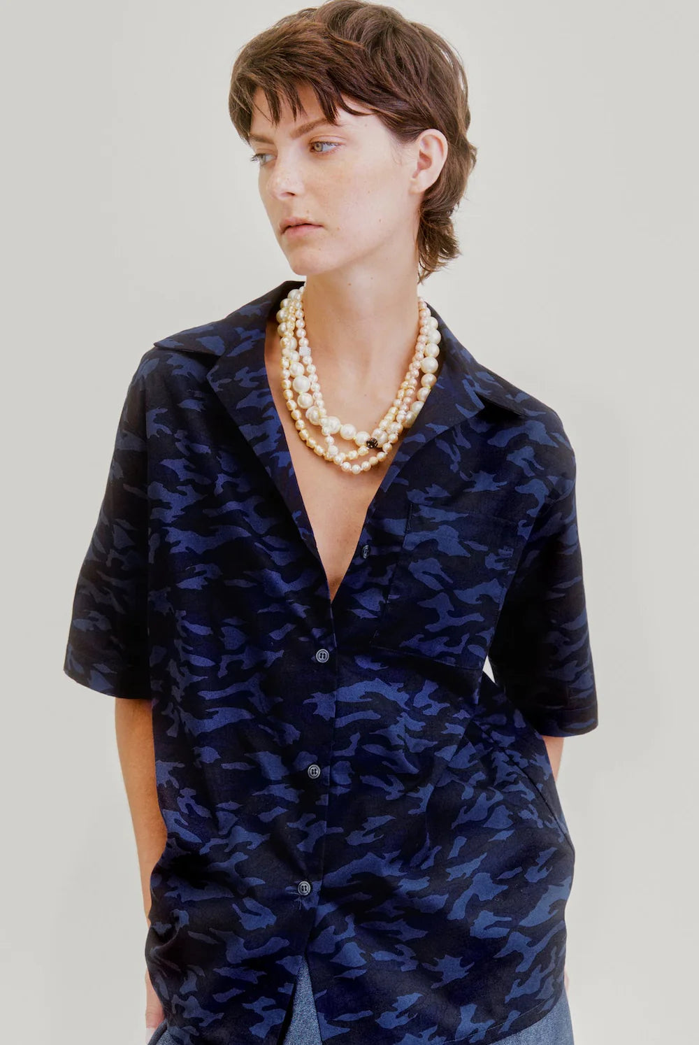 LE CAMP - NAVY CAMO