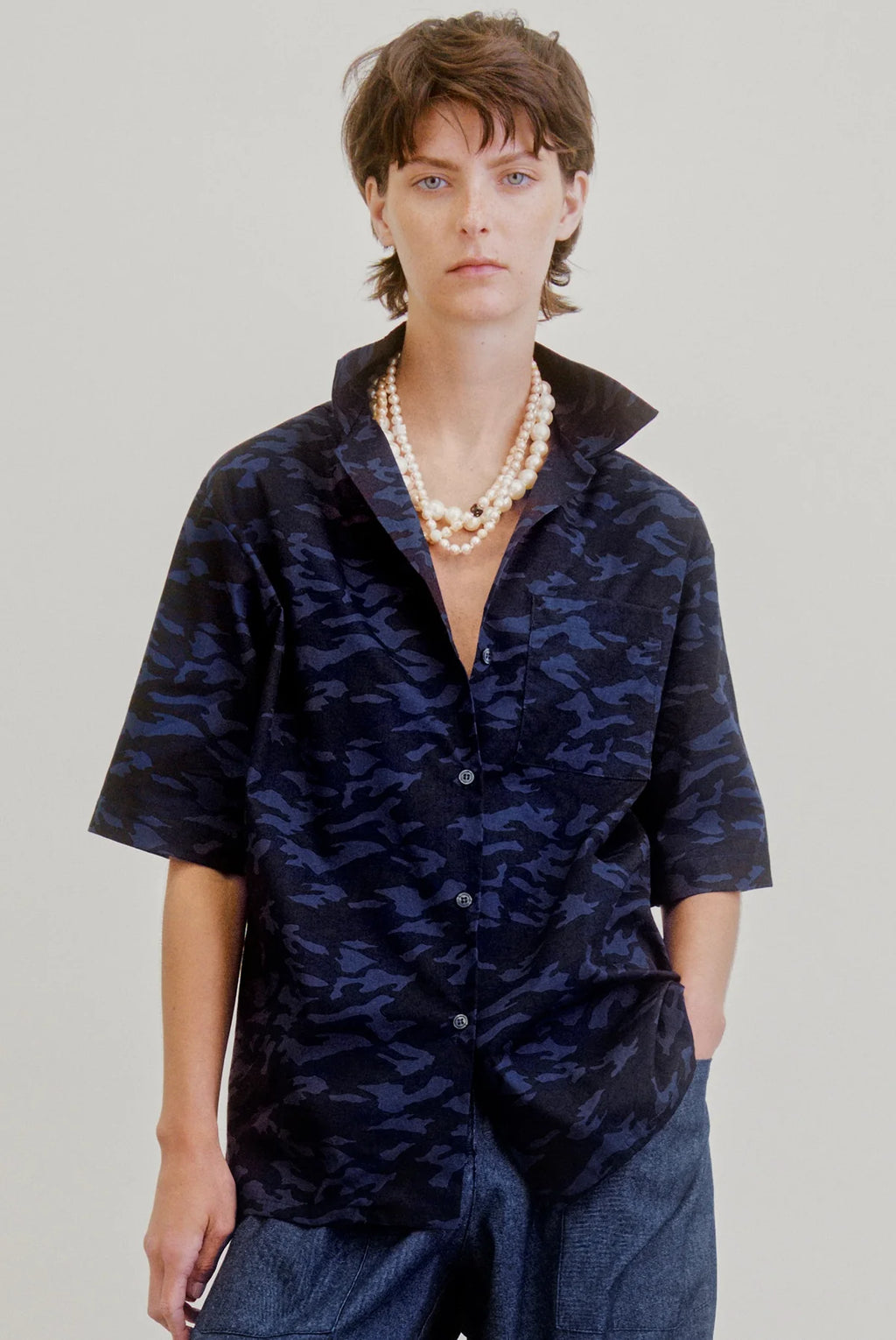 LE CAMP - NAVY CAMO