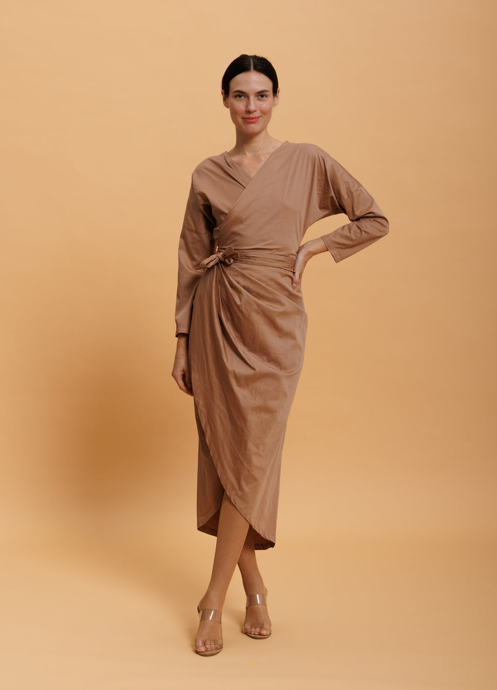 DESERT WRAP DRESS