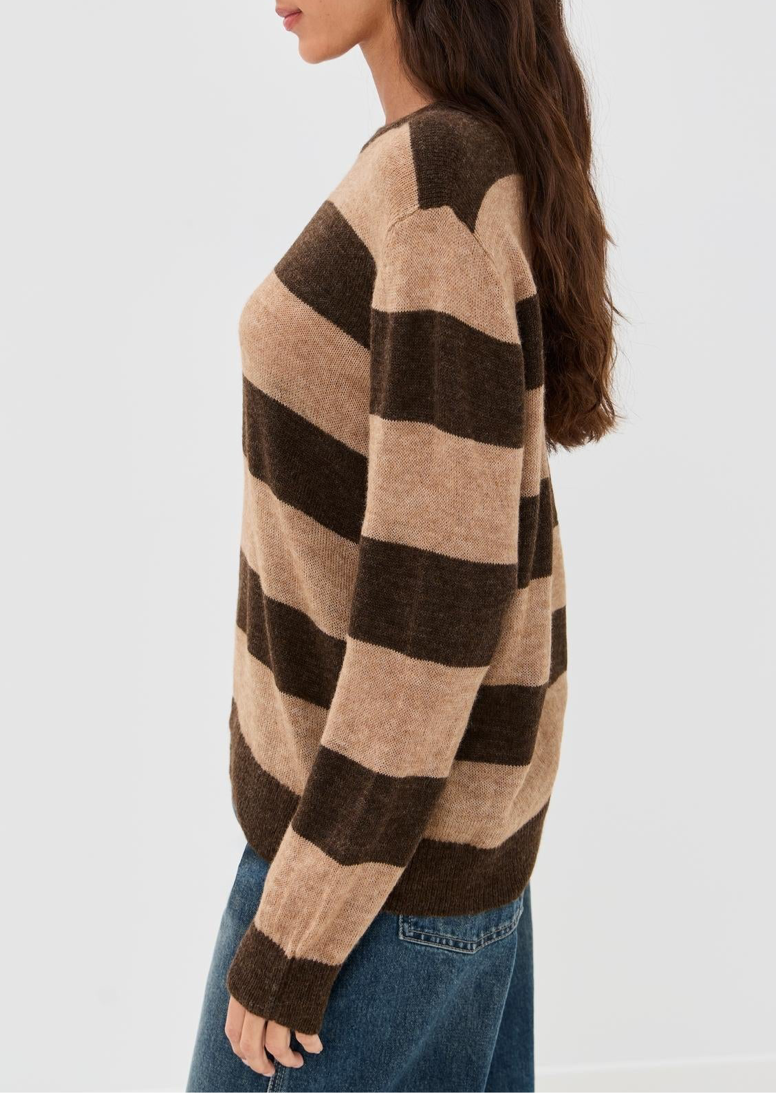 PIMENTO STRIPED SWEATER