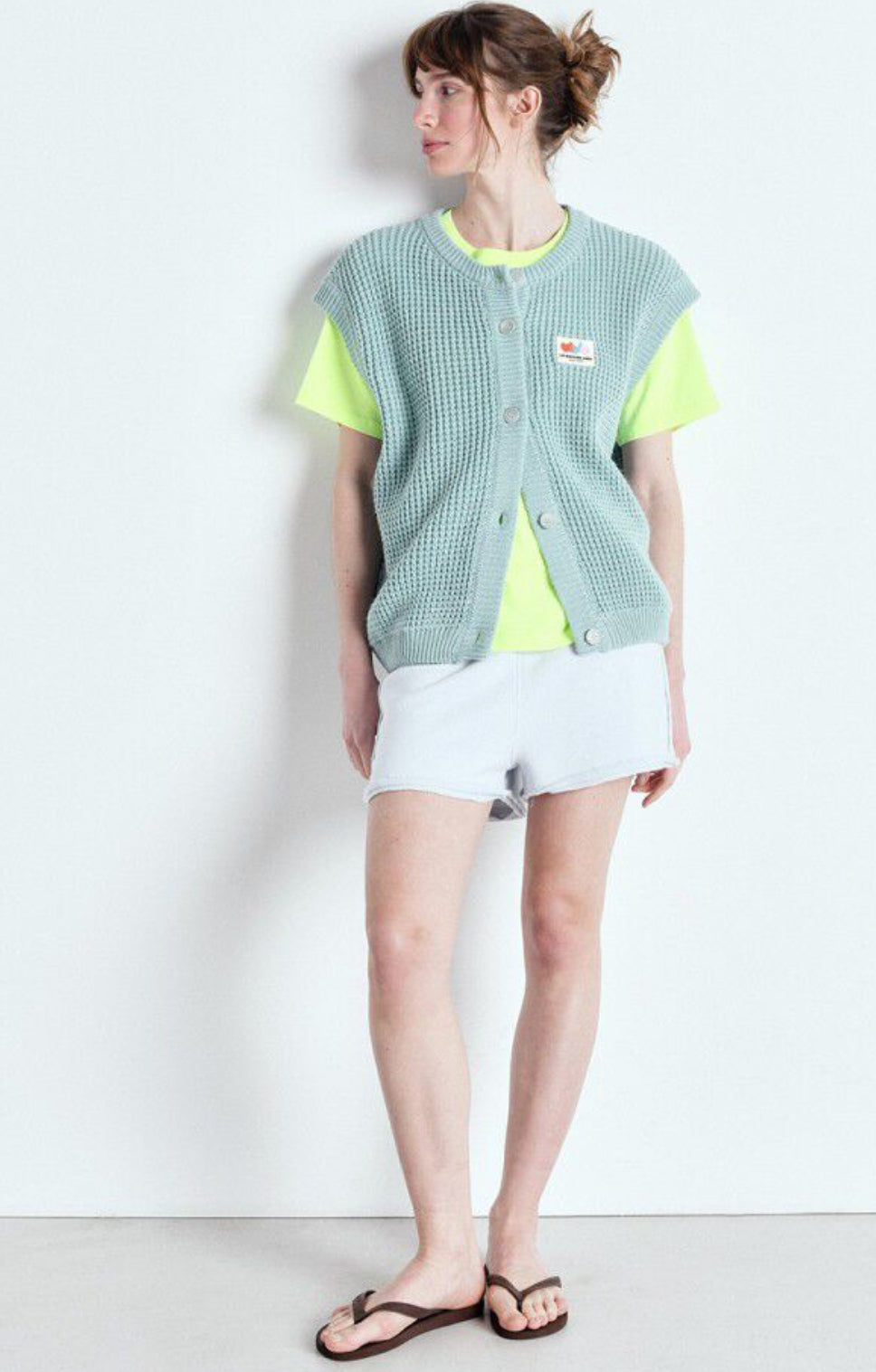 ATUBAY SHORTS ARTIC MELANGE