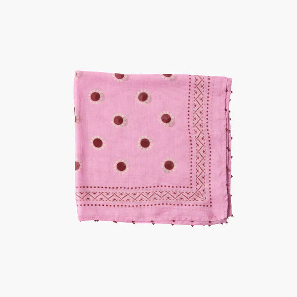 SUNDIAL DOT BANDANA PASTEL LAVENDER