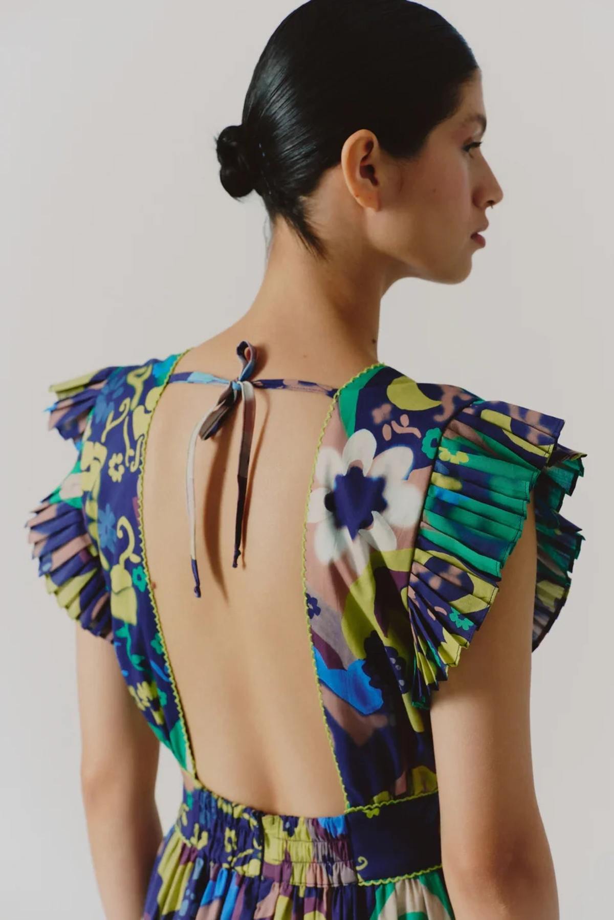 CORA DRESS IN PAPALOTE PRINT