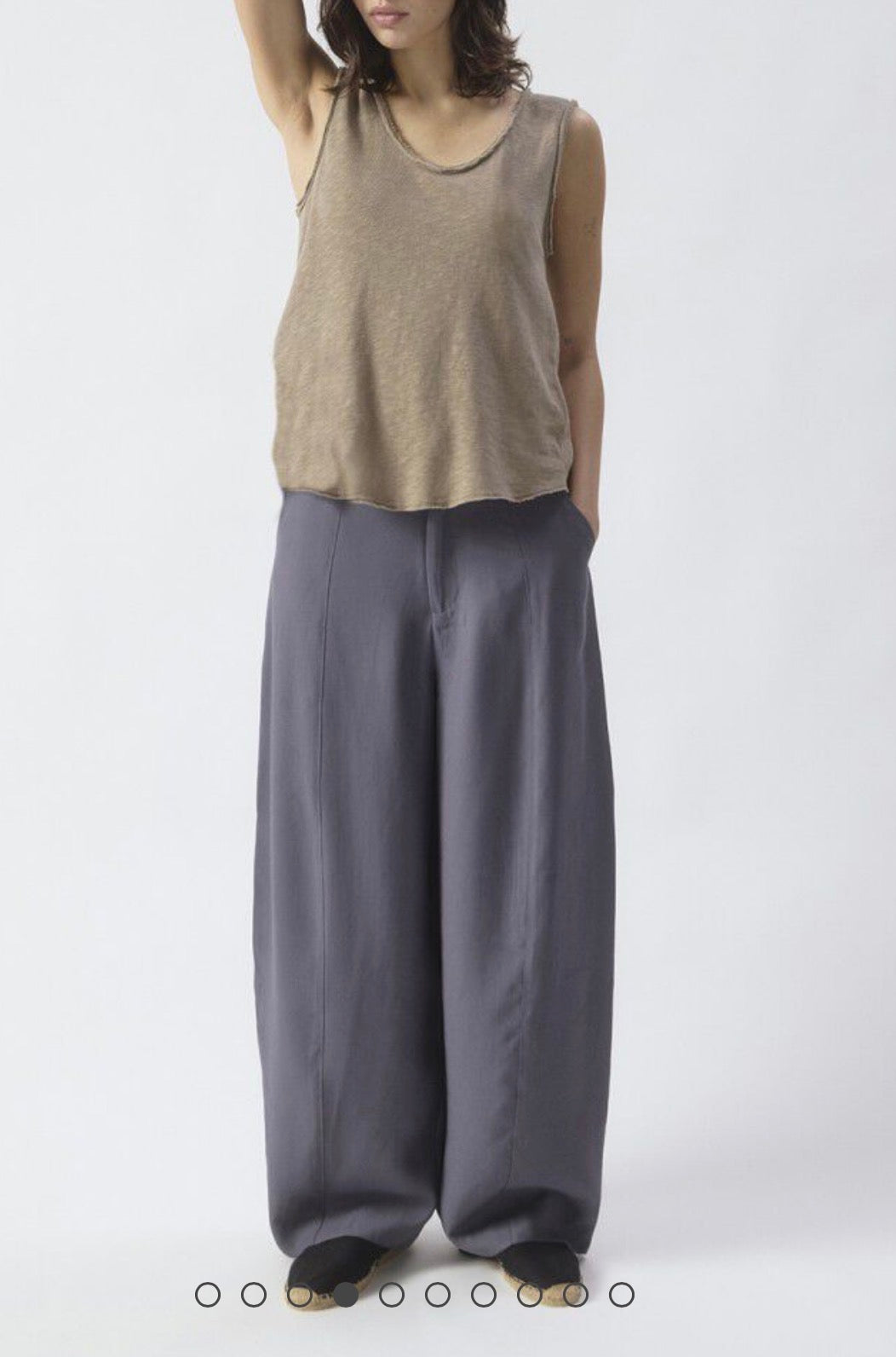 BALLOON TAILLE HAUTE PANTALON