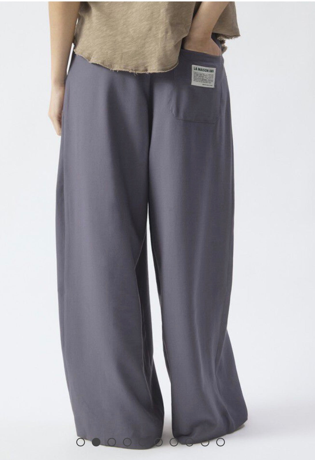 BALLOON TAILLE HAUTE PANTALON