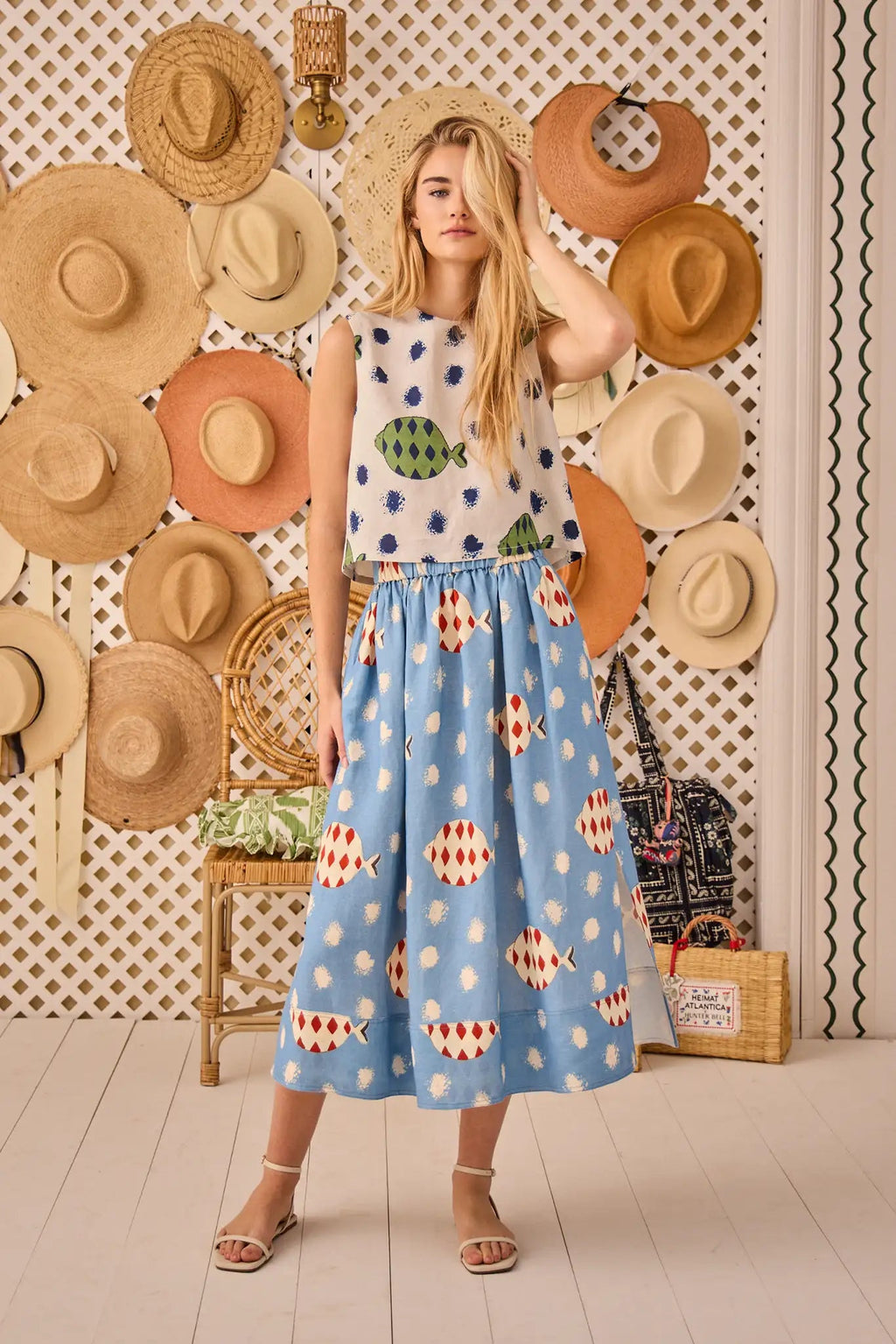 TATUM SKIRT - GONE FISHING