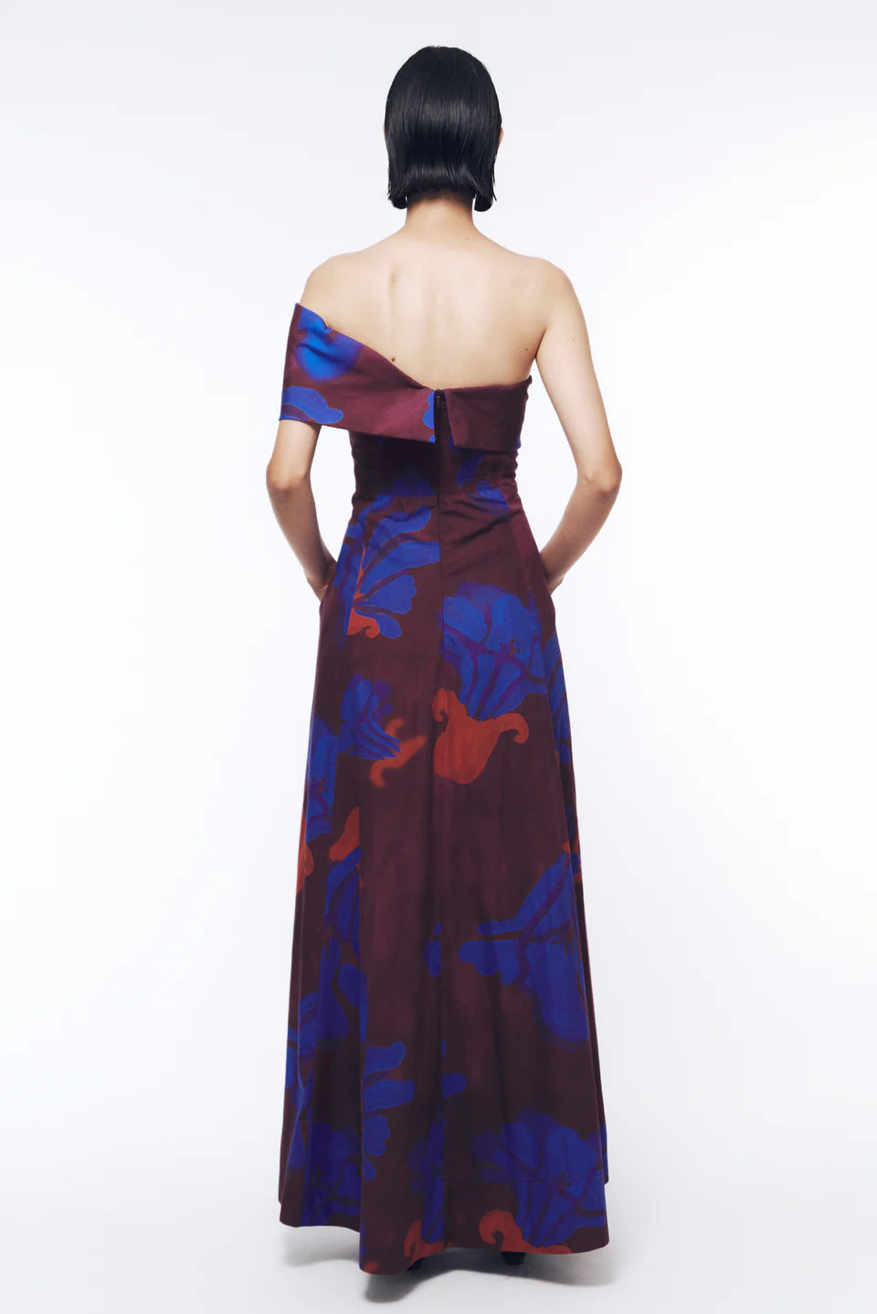 NARANJO DRESS IN ALUX PRINT
