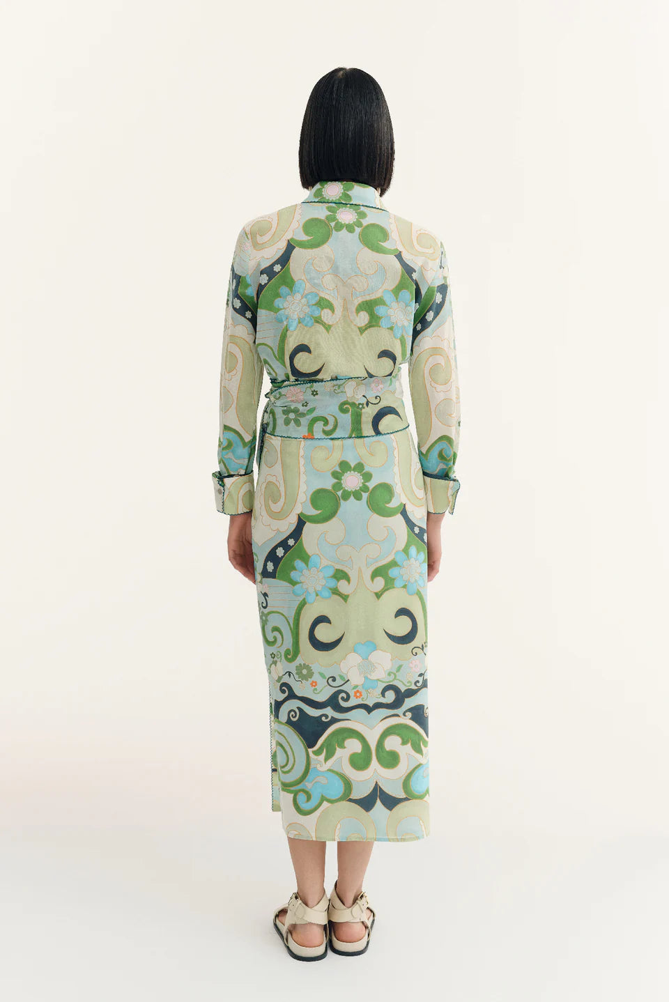 PANCHO SKIRT IN ANONA PRINT