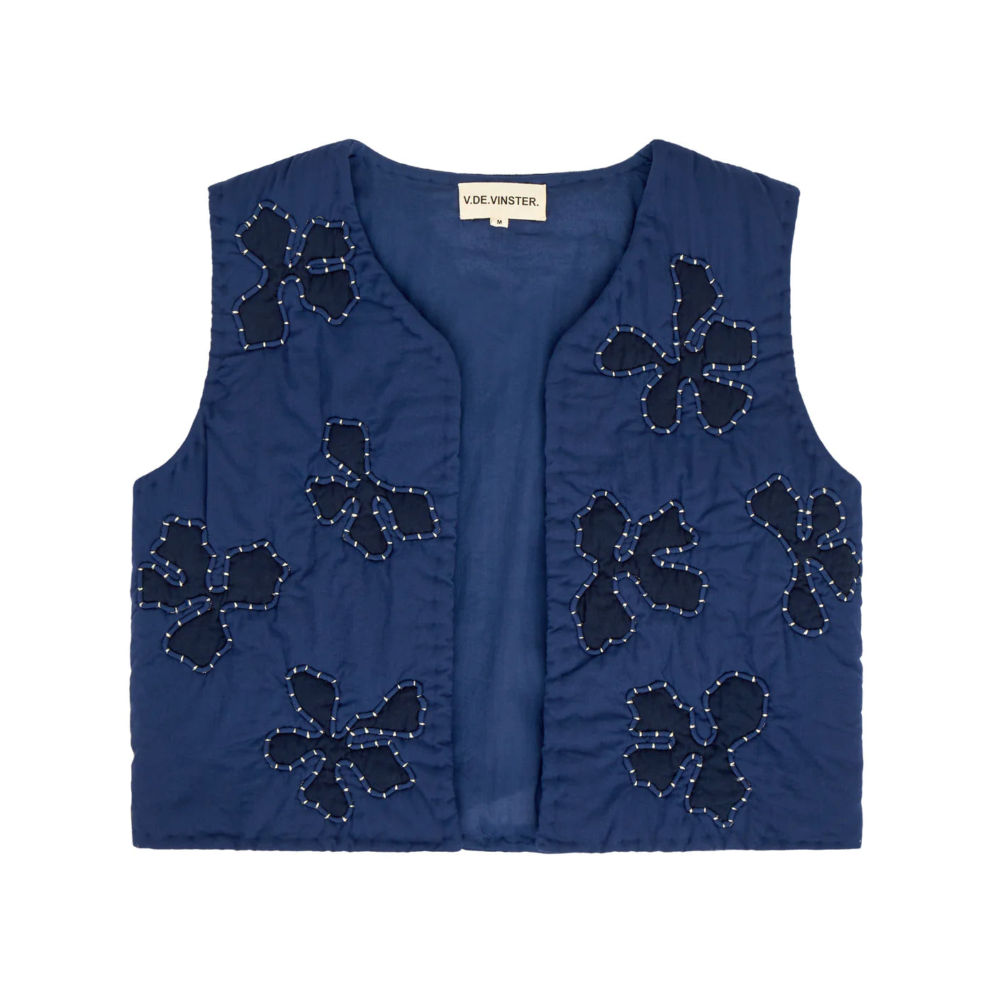 PATCHWORK BOLERO - INDIGO