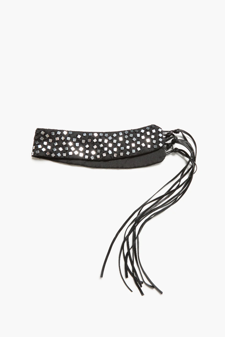 ULTRA WIDE WAIST MIRROR BELT