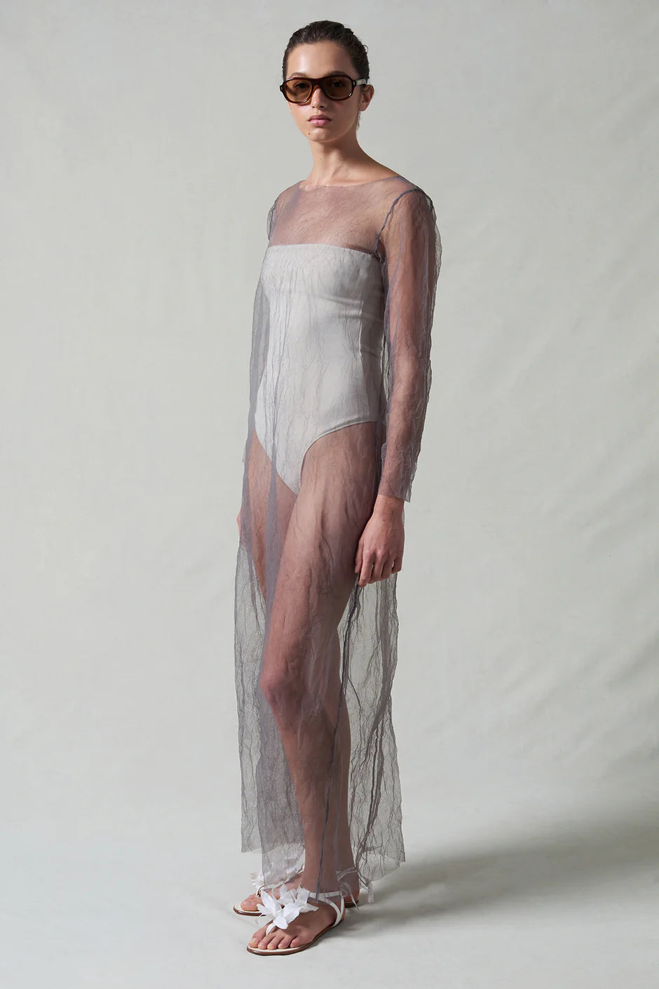 MESH CRINKLE OVERLAY - STEEL