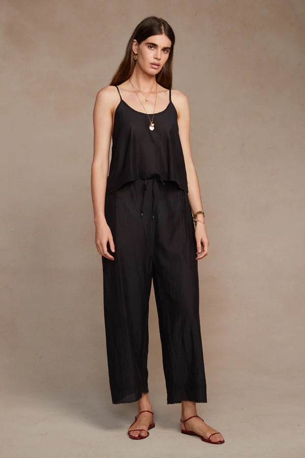 LANA DRAWSTRING PANT - BLACK