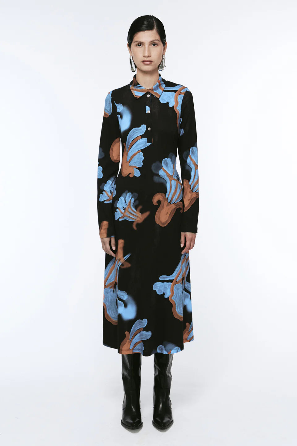 PANTERA DRESS IN ASTURIAS PRINT