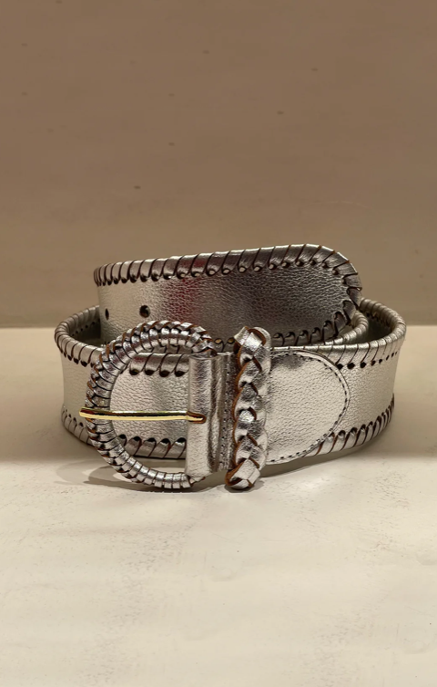 ATELIER AMBOISE Leather Belt BEG Usable | eBay