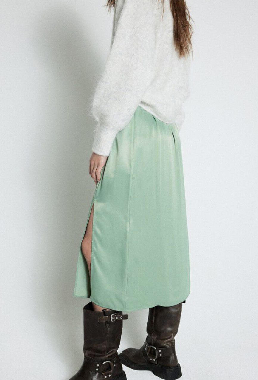 UNYL LONG SKIRT - SAGE