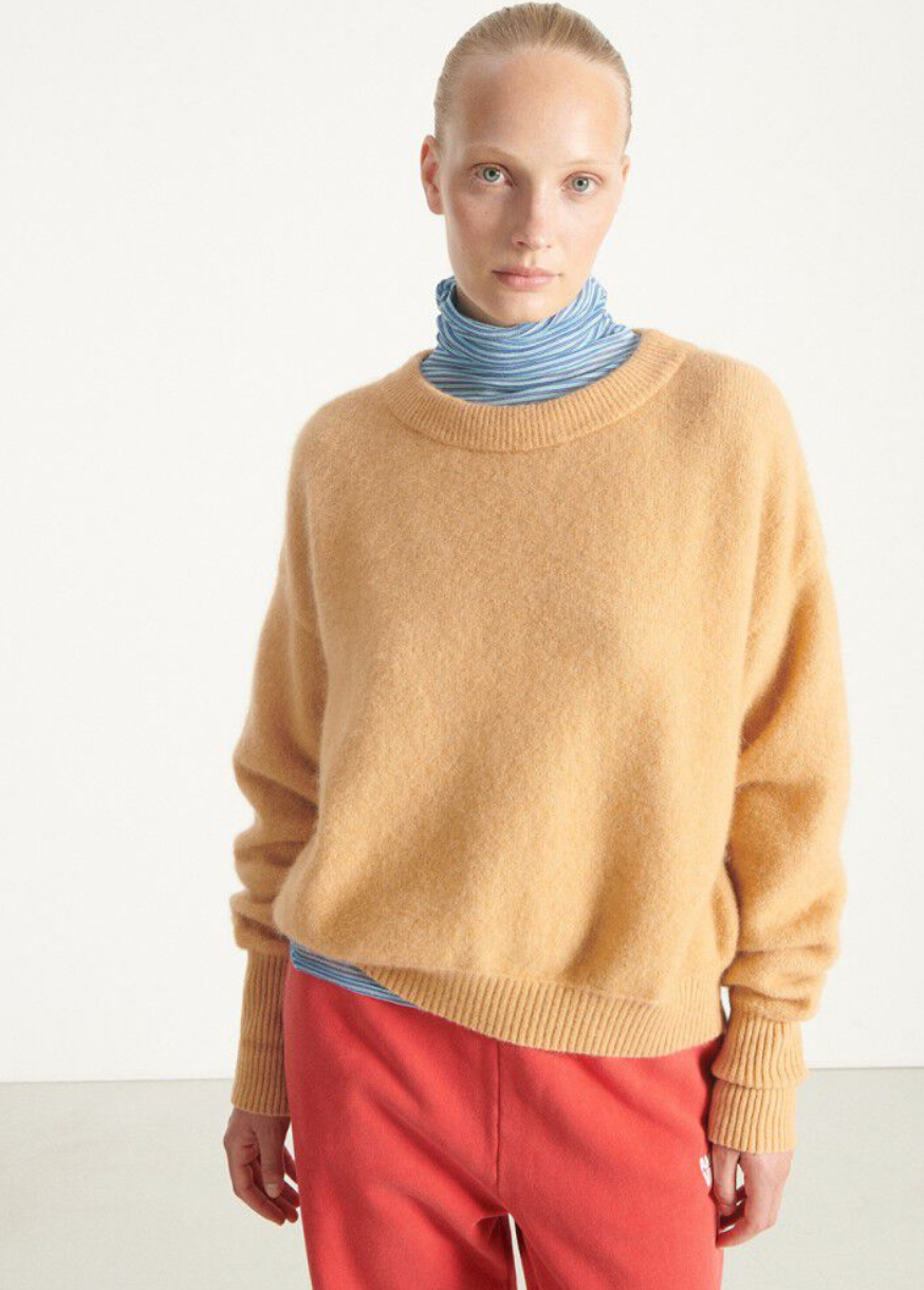 VITOW JUMPER MELANGE HAZELNUT