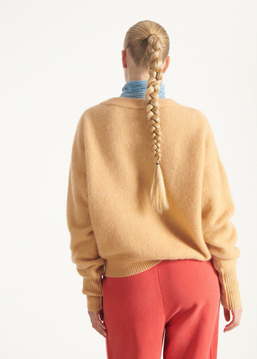 VITOW JUMPER MELANGE HAZELNUT