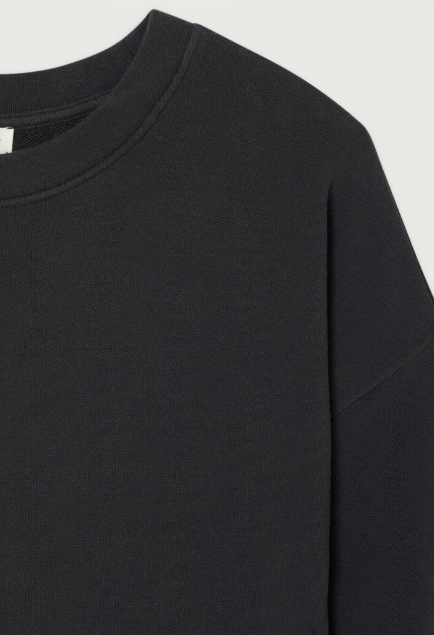 ATUBAY SWEATSHIRT DRESS - BLACK