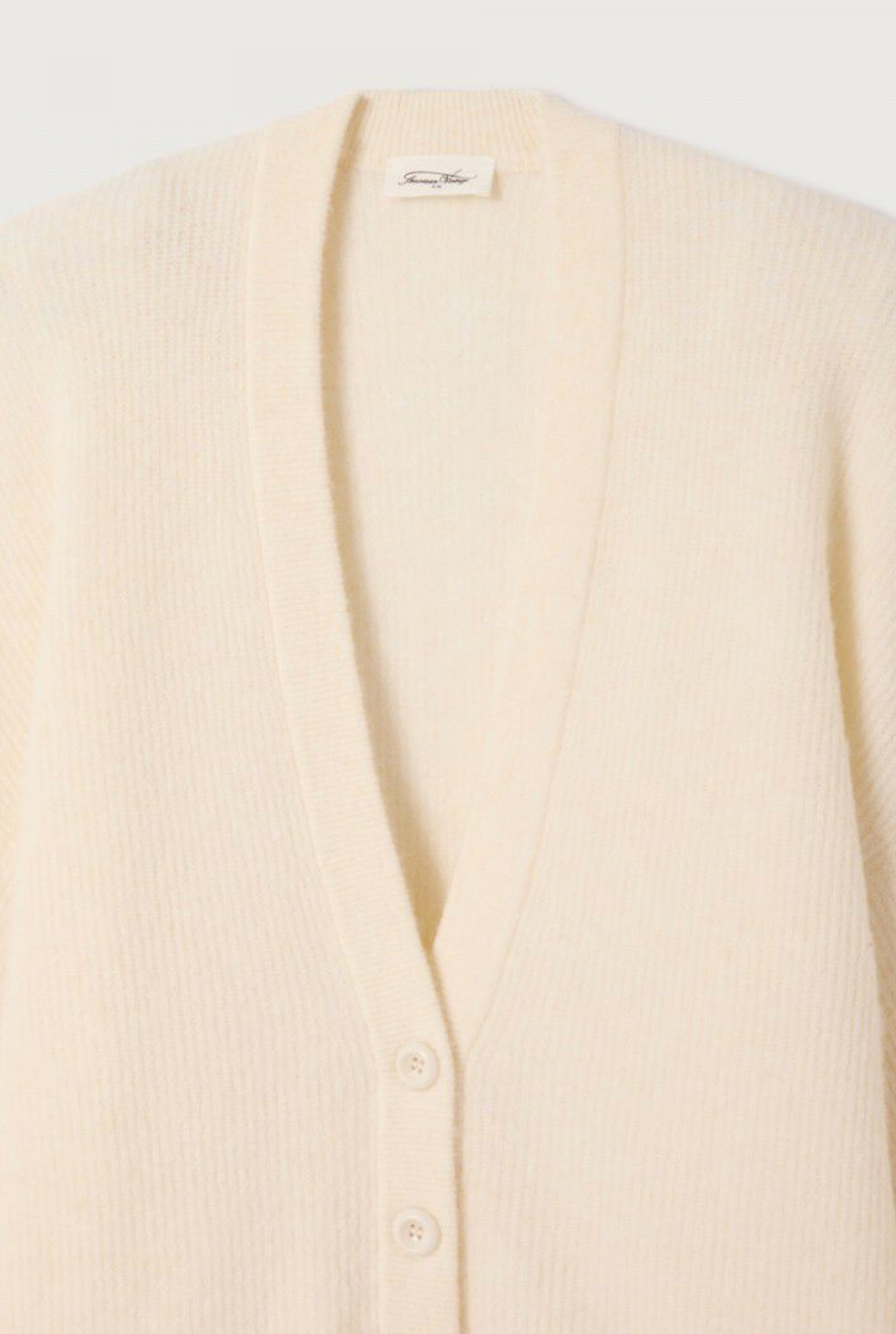 DAMSVILLE CARDIGAN PANNACOTTA MELANGE