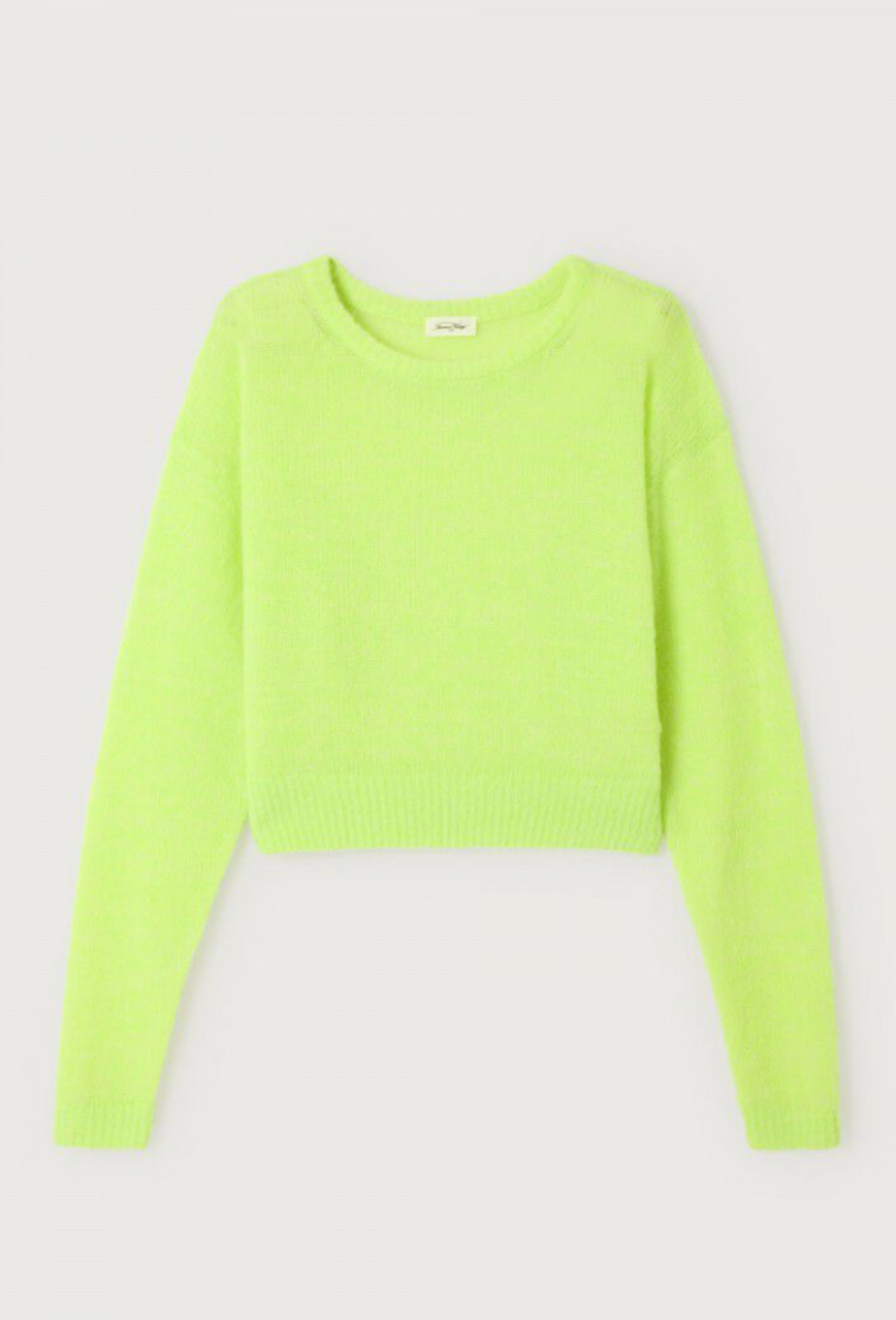 NUGGY JUMPER FLUO LEMON MELANGE