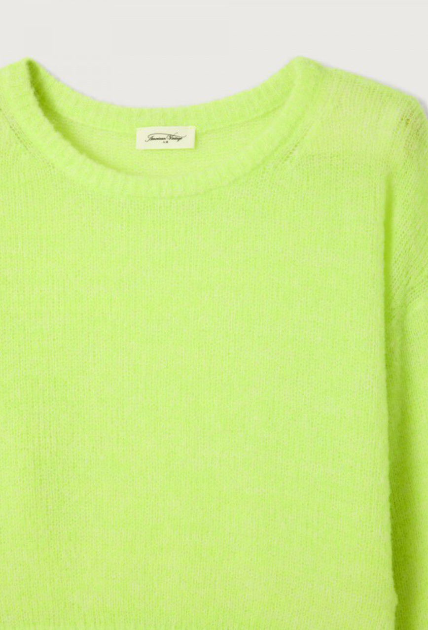 NUGGY JUMPER FLUO LEMON MELANGE
