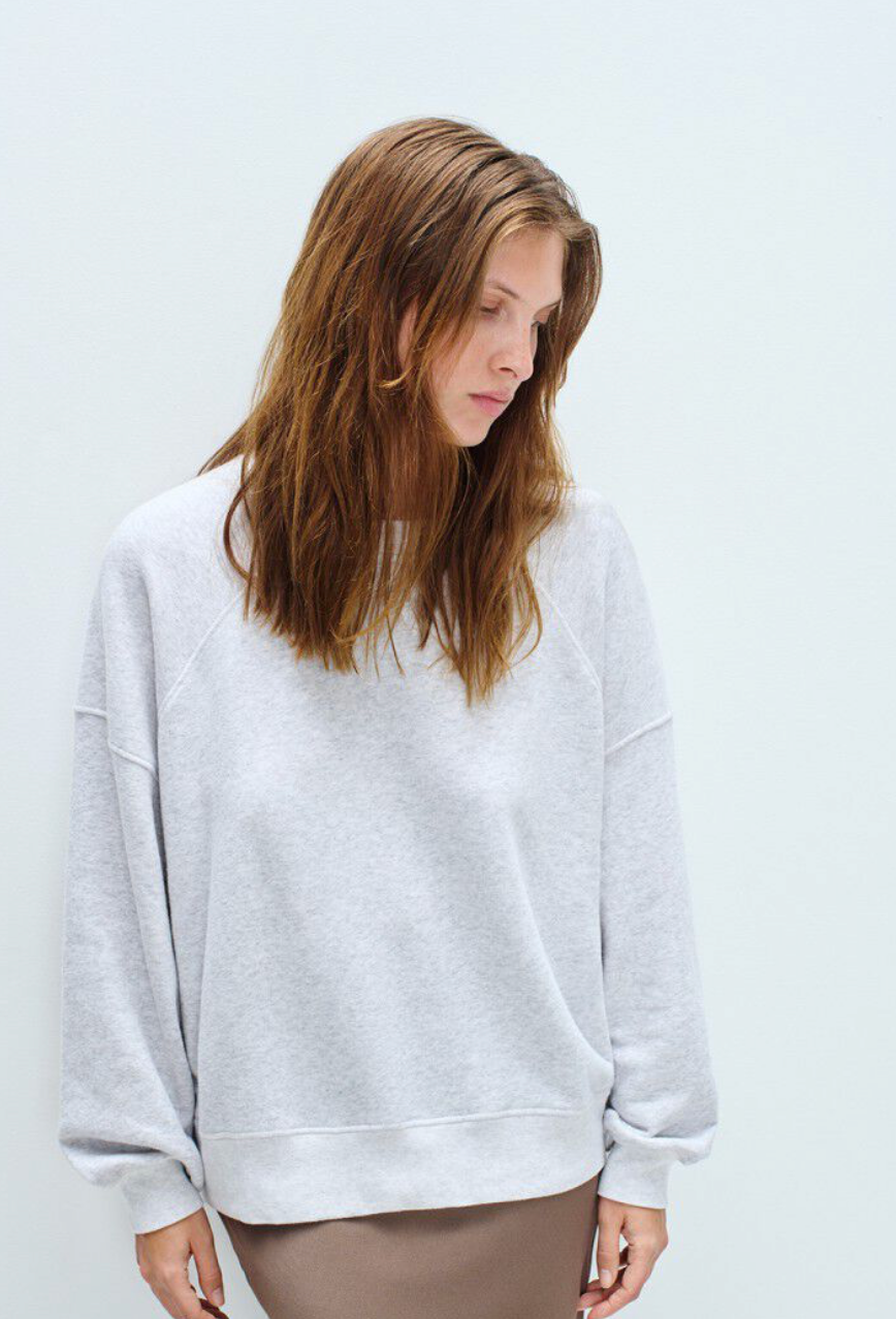 ATUBAY SWEATSHIRT ARCTIC MELANGE