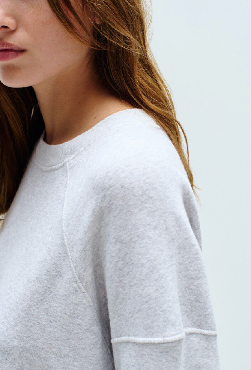 ATUBAY SWEATSHIRT ARCTIC MELANGE