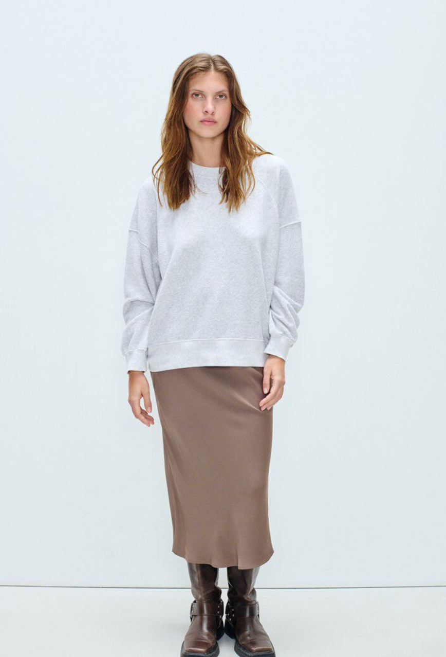 ATUBAY SWEATSHIRT ARCTIC MELANGE