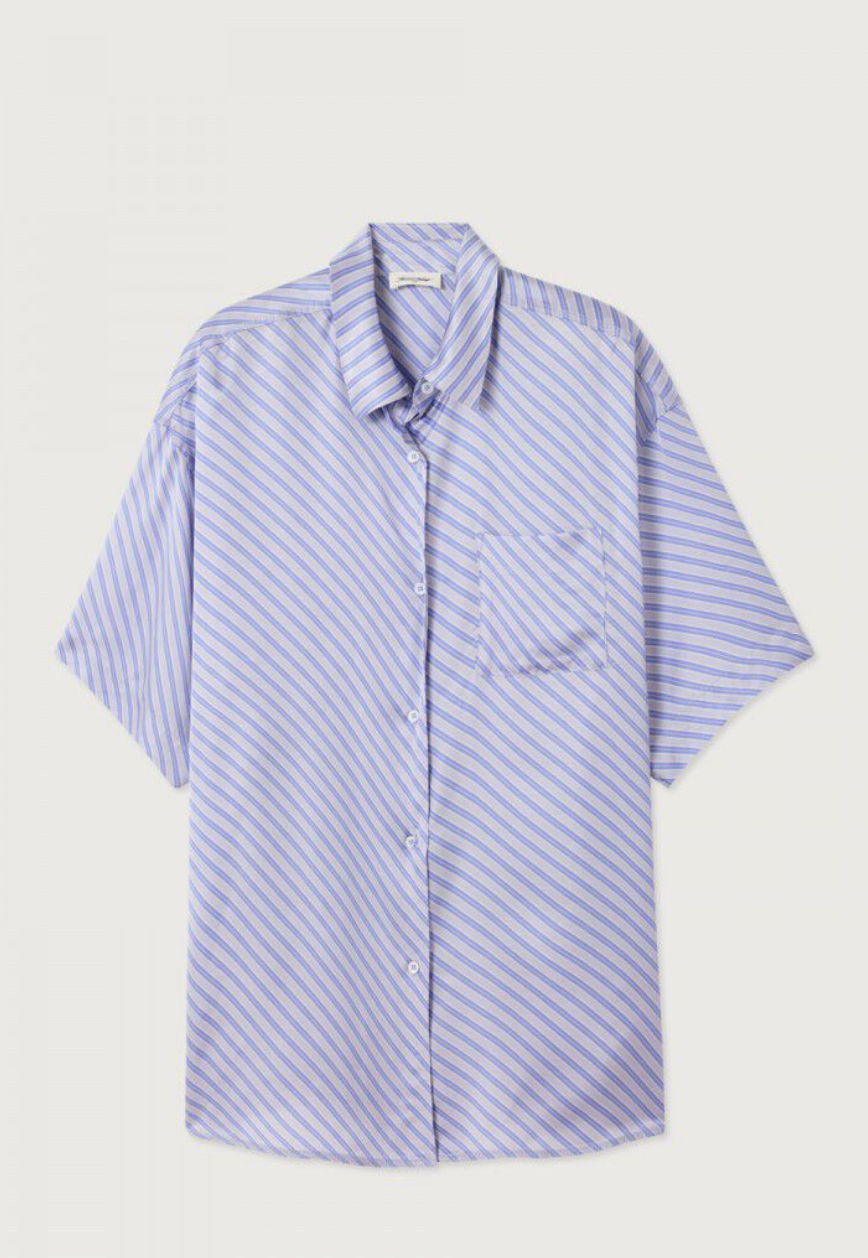 BOVALOW STRIPED SHORT SLEEVE SHIRT - APOLLINE