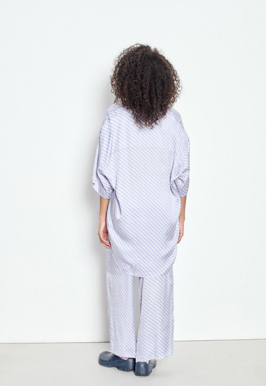 BOVALOW STRIPED SHORT SLEEVE SHIRT - APOLLINE