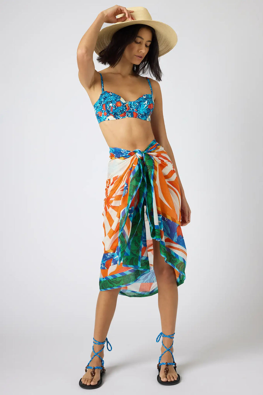 SARONG - CITRUS PRINT