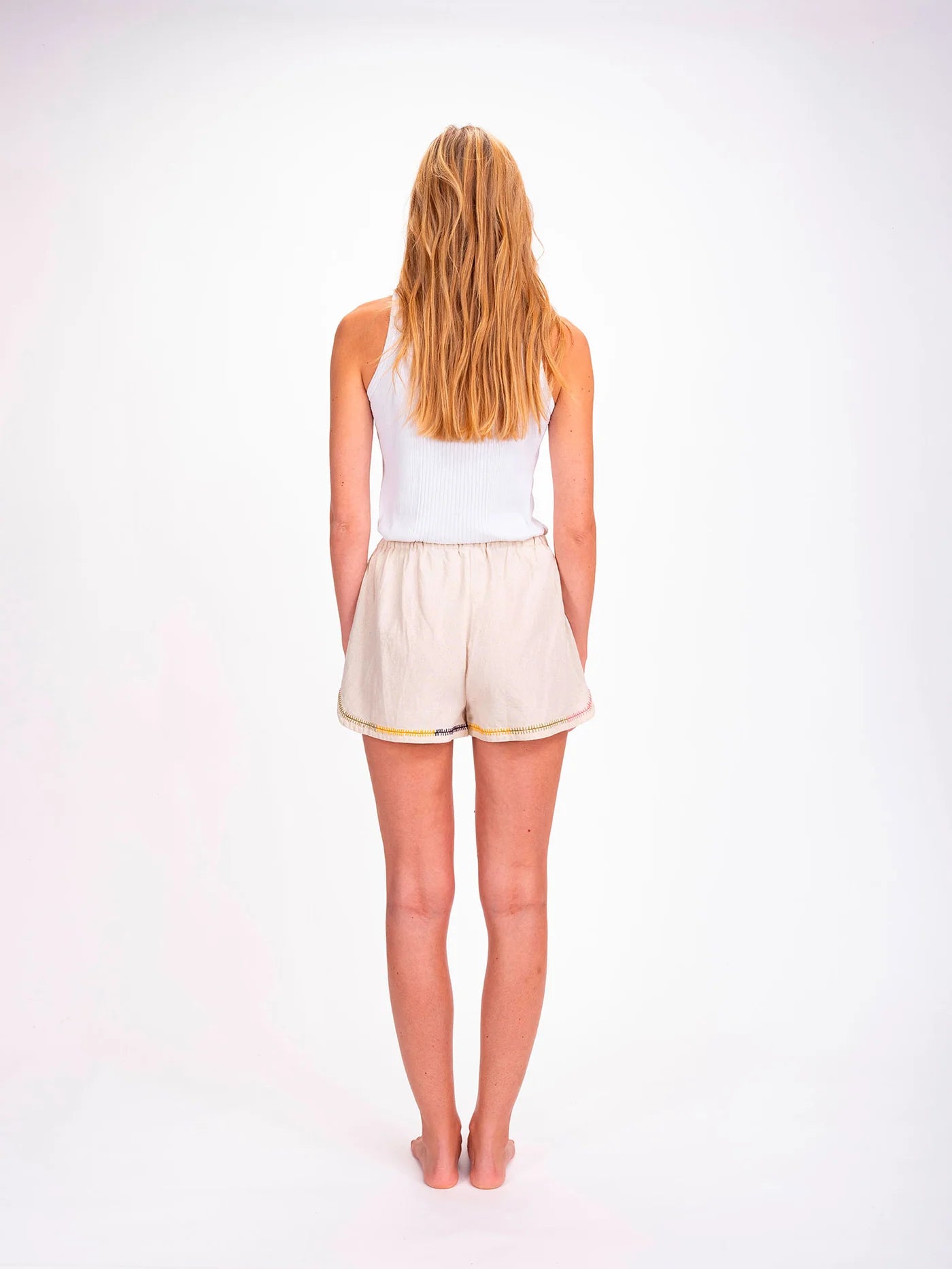 PONDICHERRY SHORT - CREAM