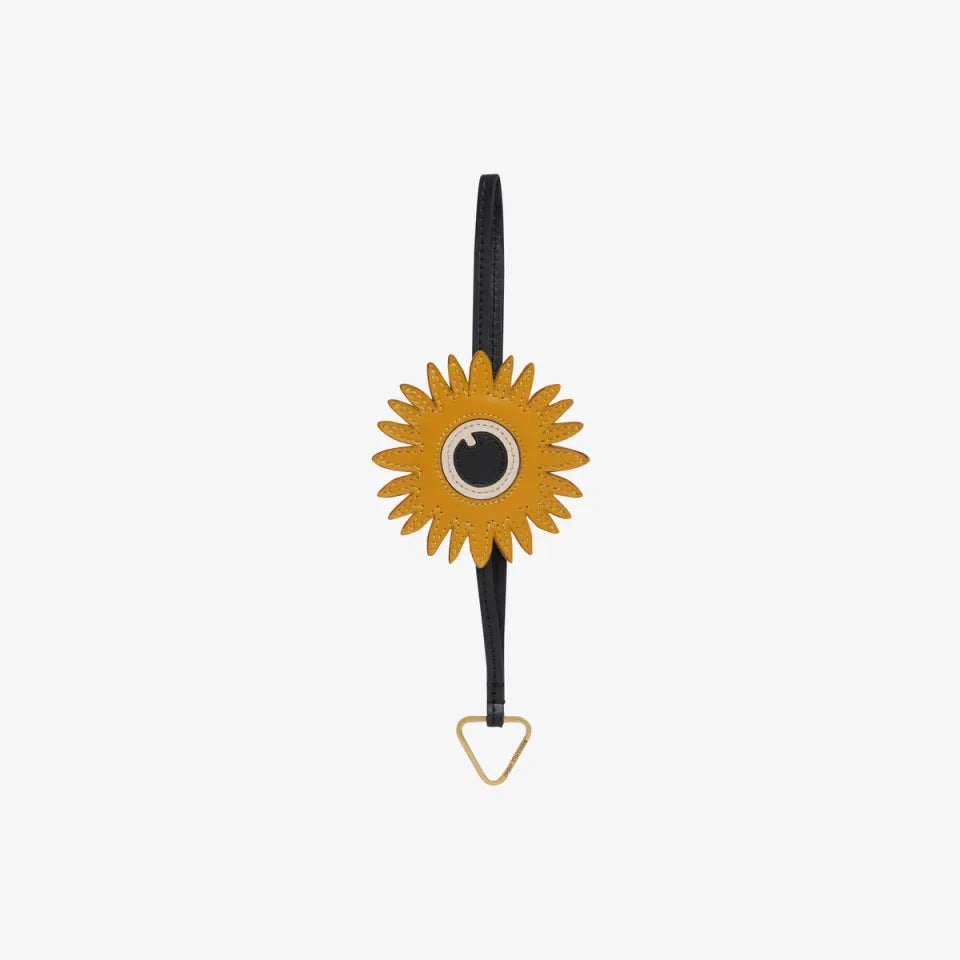 DAISY EYES KEYCHAIN - BROWN