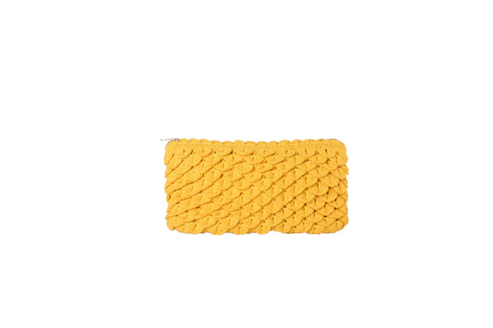 LARGE PEZ CLUTCH - CANARY YELLOW