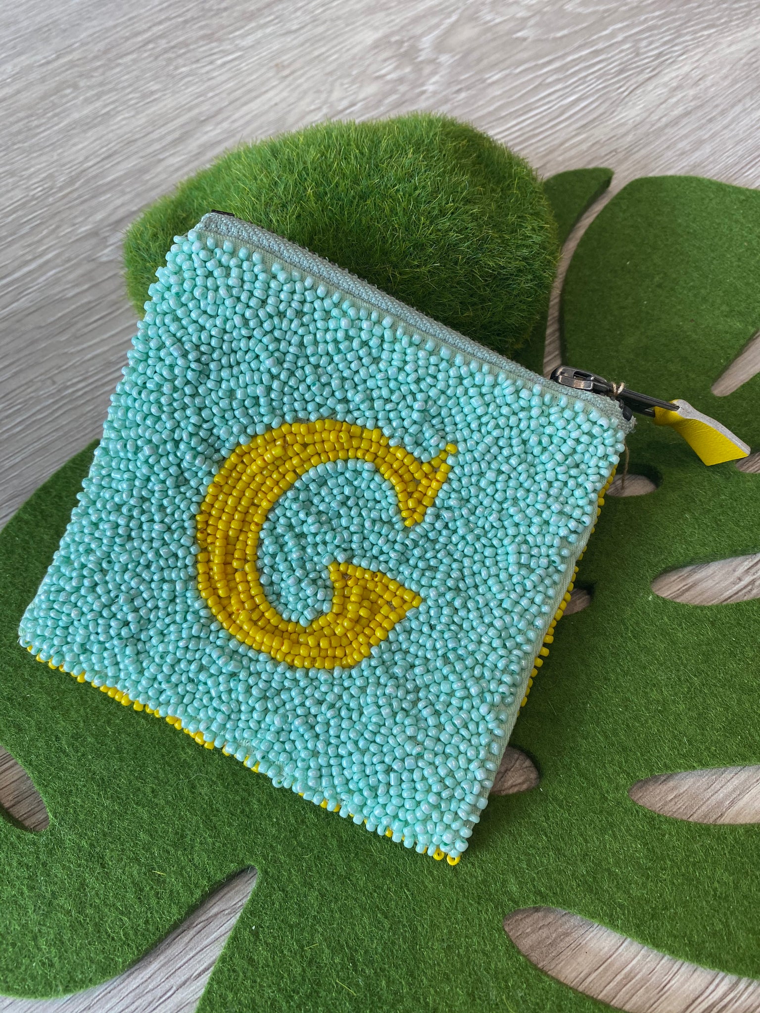 BEADED LETTER POUCHES