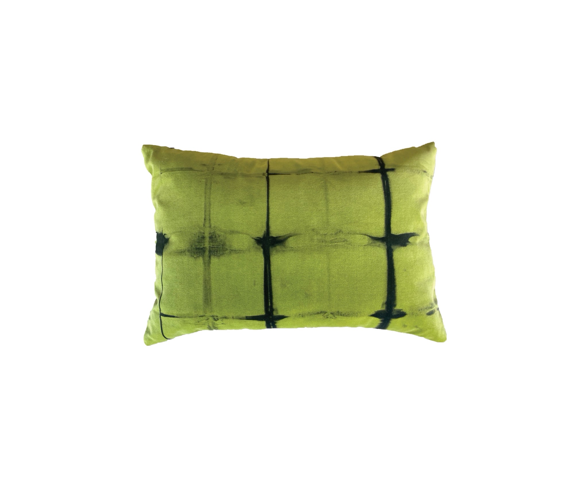 GREEN TIE DYE VELVET PILLOWS