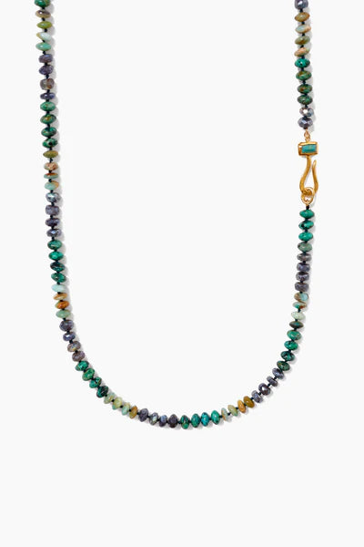 TURQUOISE MIX GRAND NECKLACE