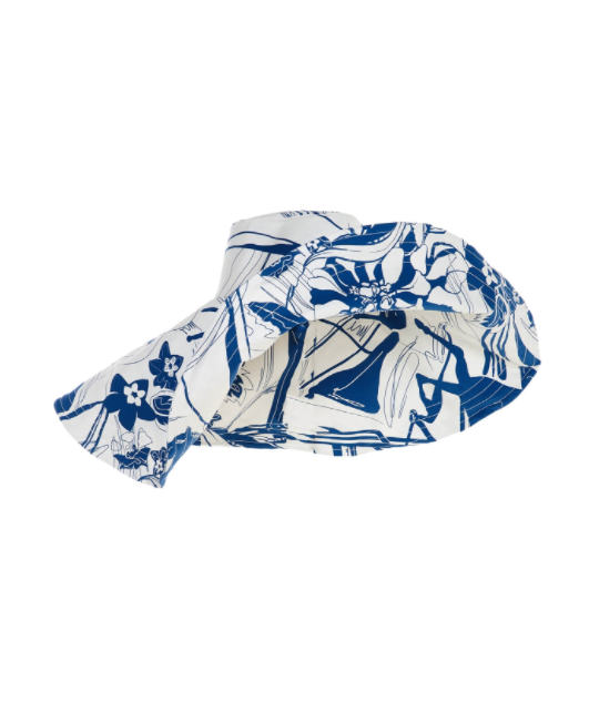 ABSTRACT PRINT HAT