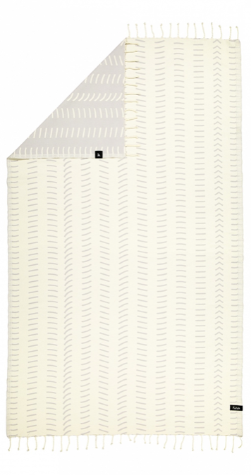 AZURARA GREY SINGLE TOWEL