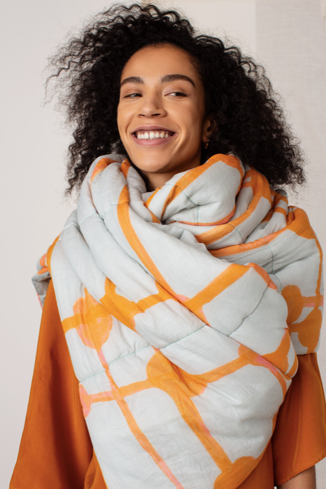 WINKA PALE SALVIA PADDED WRAP