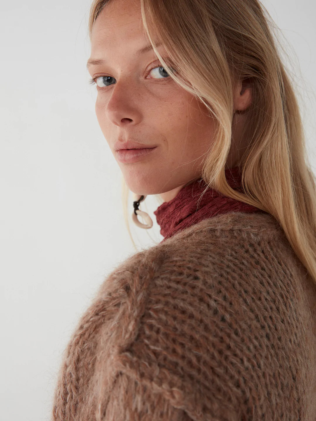 FRANCISCA CARDIGAN IN CHELSEA GINGER